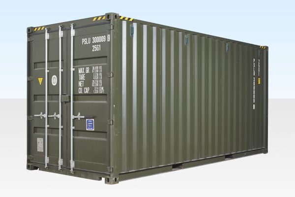 20ft High Cube Container - One Trip (9ft 6' high)