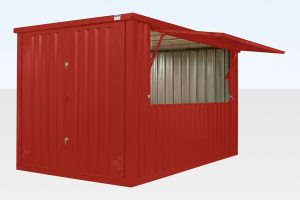3m XL Flat Pack Kiosk - Custom Colour