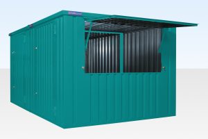 3m XL Flat Pack Kiosk & Side Linked Store Bundle – Custom Colour 