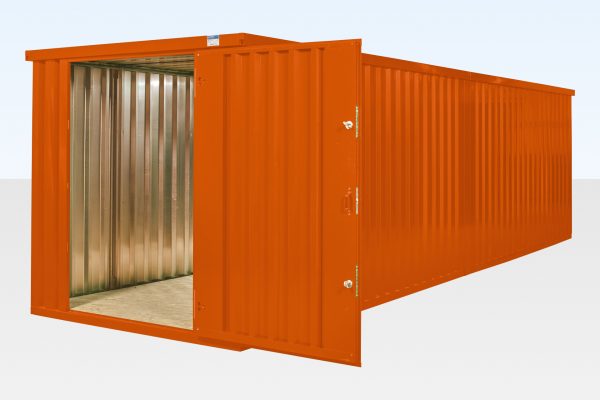 8m x 2.1m End Linked Flat Packed Container Bundle - Custom Colour