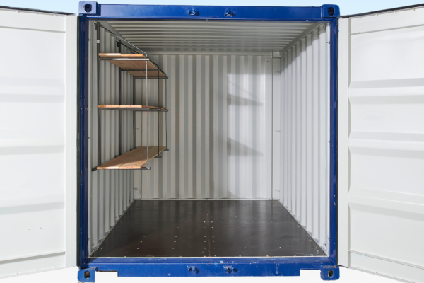 Container Shelving (Fastfit Brackets) 10ft Single Side